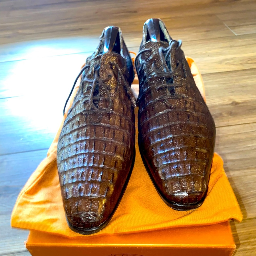 Genuine Alligator Dress Shoes
